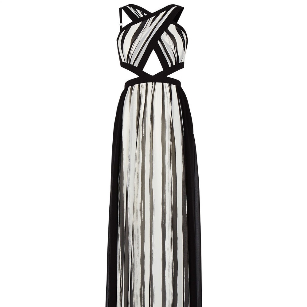BCBGMAXAZRIA Malgosia Cutout Dress